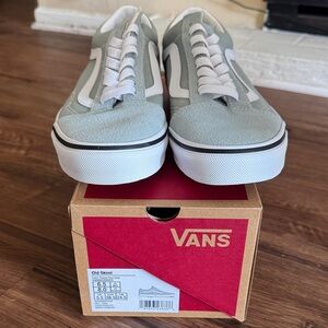 Vans Old Skool Mint Sneakers with White Accents